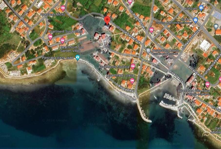 Apartmani Relaxsea Privlaka  Εξωτερικό φωτογραφία